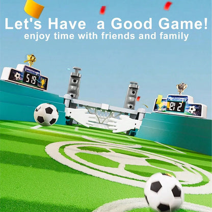 Exciting Table Football Game for Two - Perfect Parent-Child Interactive Fun!