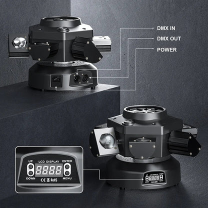 Moving Head DJ Lights 6 Arms Party Lights