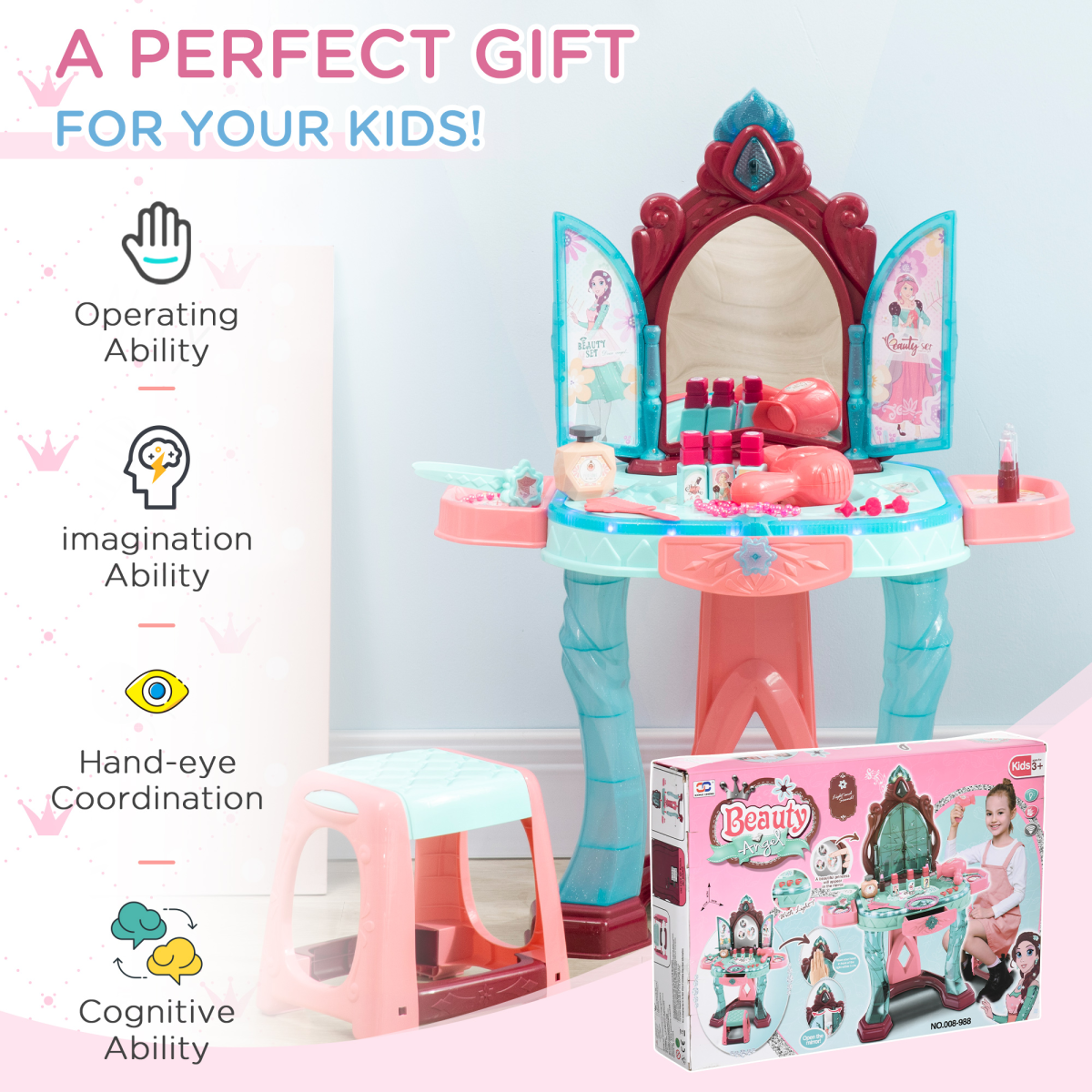 Magical Princess Dressing Table Set