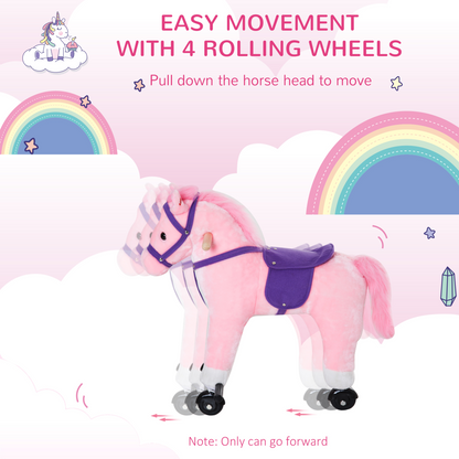 Deluxe Wheeled Rocking Horse