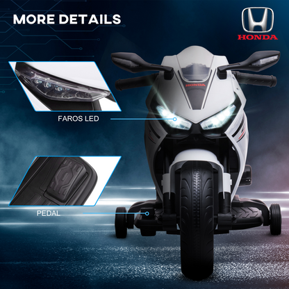 Honda Licensed 6V Kids Electric Motorbike Ride On Car for 3-5 Years