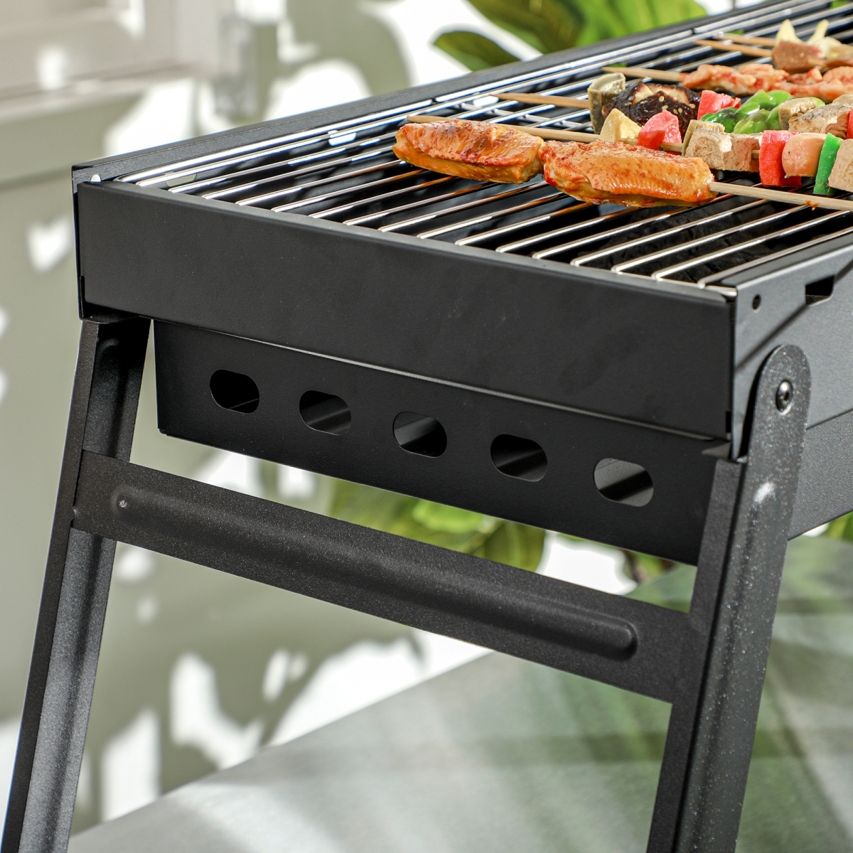 Portable Charcoal Grill Compact