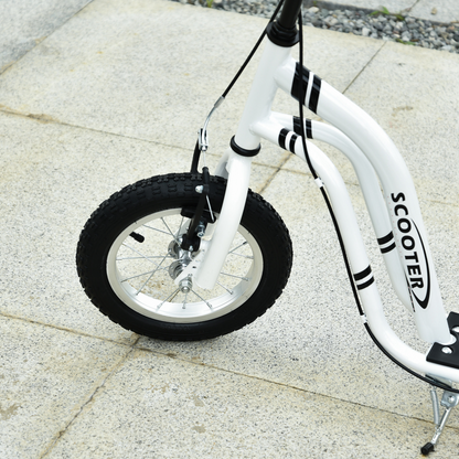 Adjustable Kids Stunt Scooter with 12" Wheels & Dual Brakes