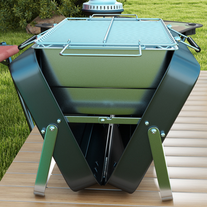 Portable Suitcase BBQ Grill