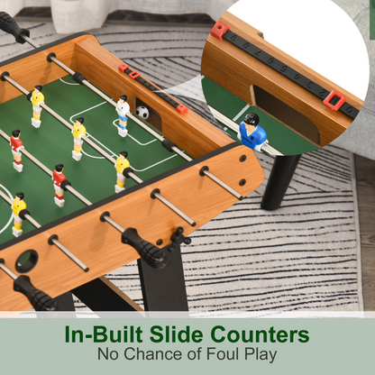 Foldable Foosball Table - Mini Soccer Game for Home, Family