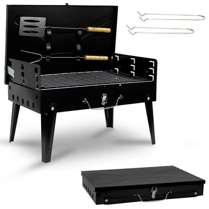 Portable Folding Charcoal Barbecue Grill