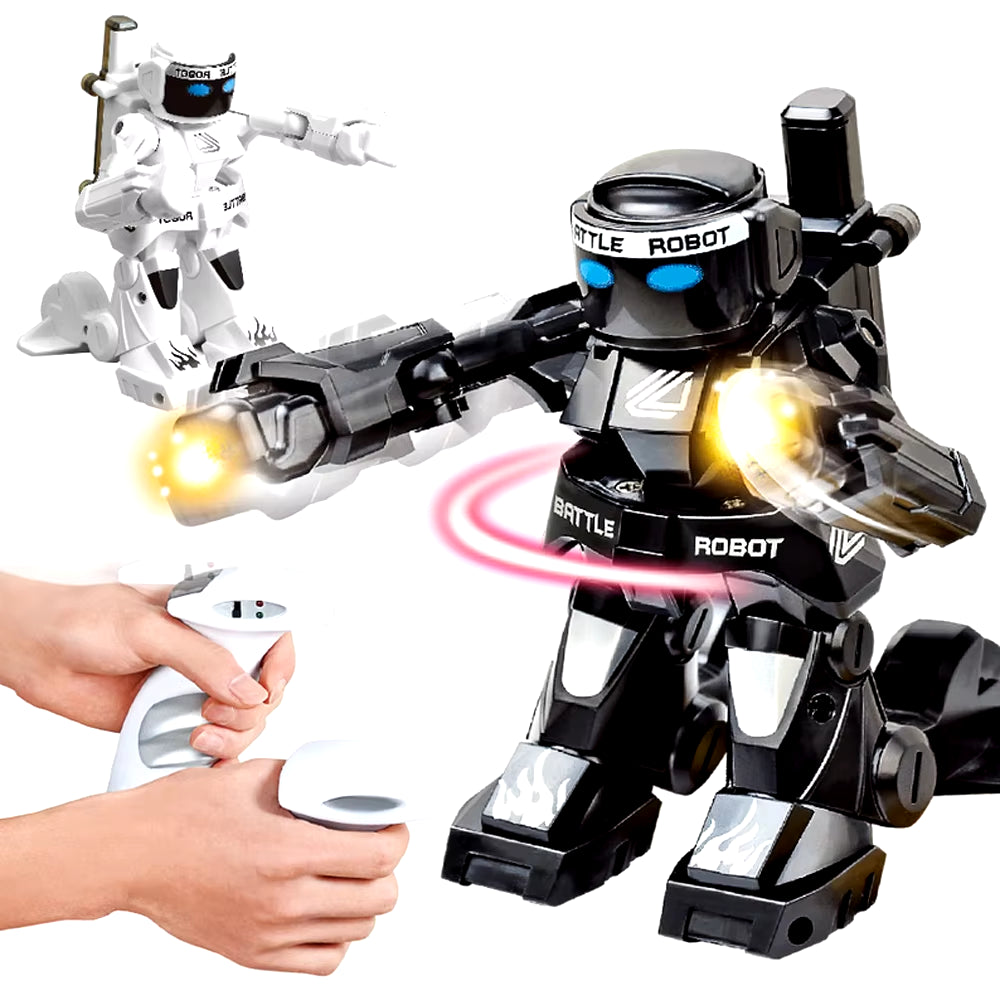 Ultimate RC Robot Battle Boxing Toy - Remote Control Humanoid Fighting Robot with Dual Joystick Control for Kids