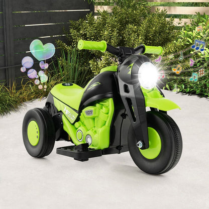 6V Electric Kid Ride on Motorcycle with Bubble Maker