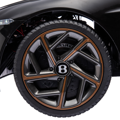 Bentley Bacalar 12V Kids Electric Car - Portable Battery, Sleek Black Design