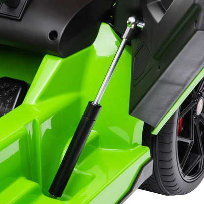 Lamborghini SVJ 12V Ride-On Car w/ Lights Music Remote 3-8 Yrs Green