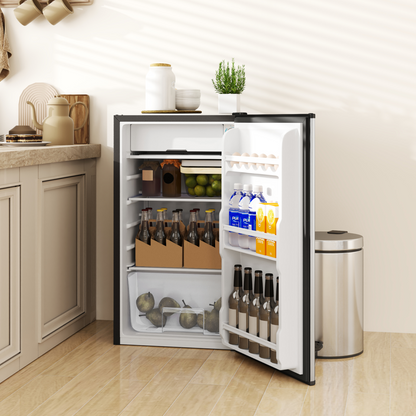 Compact 91L Under-Counter Fridge - Perfect for Small Spaces!