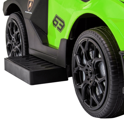 Lamborghini Essenza SCV12 2-in-1 Toddler Push Car & Ride-On - Green