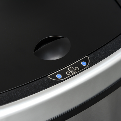 SmartTouch 48L Touchless Sensor Trash Can - Stainless Steel