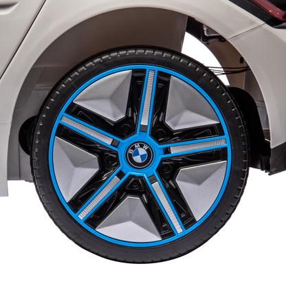 BMW i4 12V Kids Electric Ride-On Car - White | Fun & Safe for Ages 3-6!