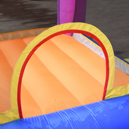 Inflatable Bouncy Castle with Slide & Pool