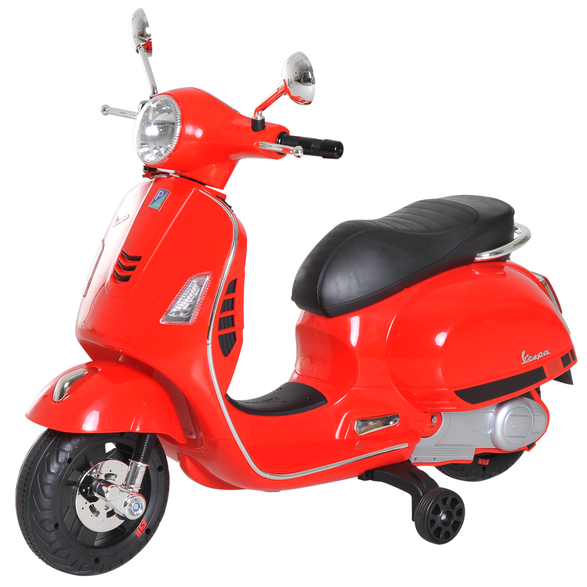 Licensed Kids Vespa Ride-On Motorcycle Age 3+