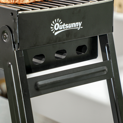 Portable Charcoal Grill Compact, Easy-Clean