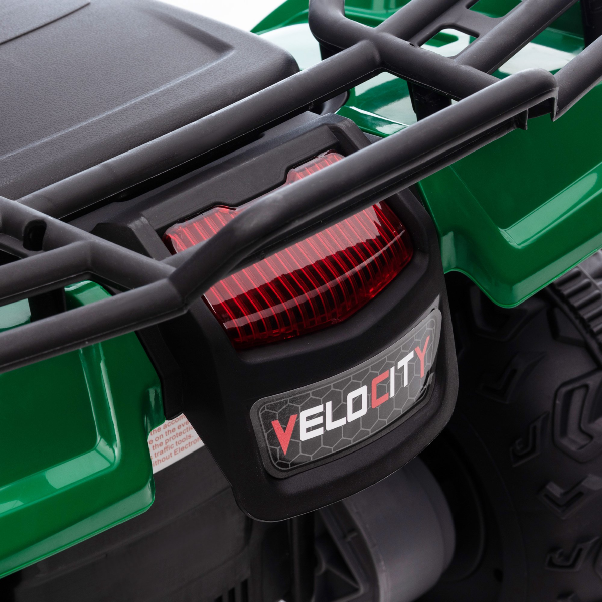 Kids Electric Quad Bike - 12V Adventure with LED Lights & Music!