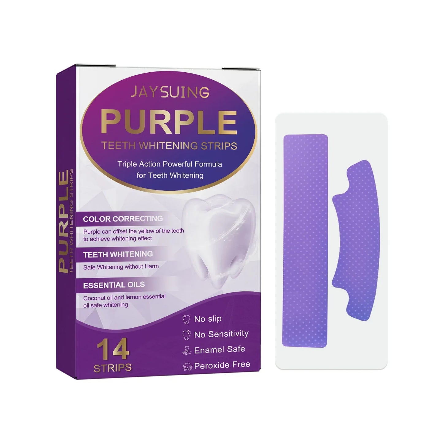Purple Teeth Whitening 14 Strips