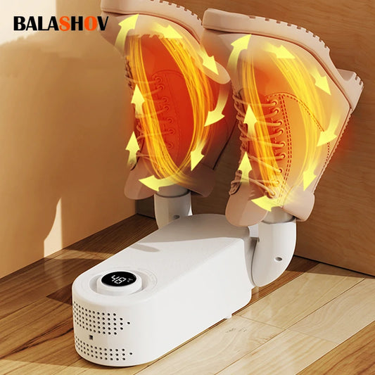 Portable Electric Shoe Dryer – Quick Drying Heater with Sterilization, Deodorization & Dehumidification Function