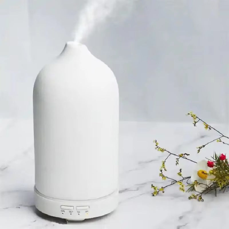 Ceramic Electric Aromatherapy Light Diffuser Humidifier - UK, EU, US & AUS Plug