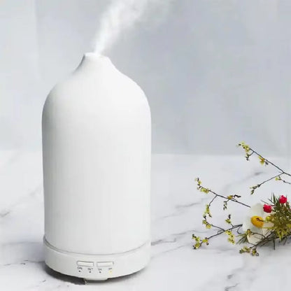 Ceramic Electric Aromatherapy Light Diffuser Humidifier - UK, EU, US & AUS Plug