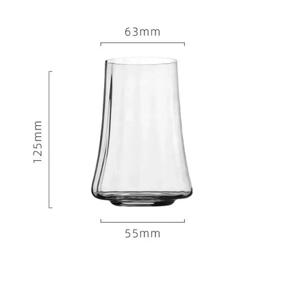 Sets of 2, 4 & 6 Handmade Sky Ripple Crystal Wine & Champagne Glasses - 5 Styles