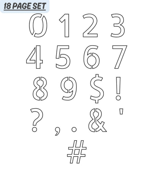 DoodleGlow Trace™ -  Printable Educational Collection