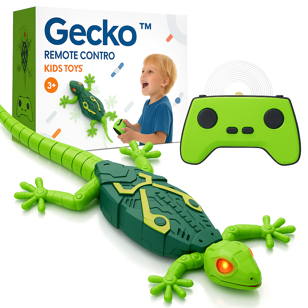 GeckGo!™️ - Wall Climbing RC Lizard
