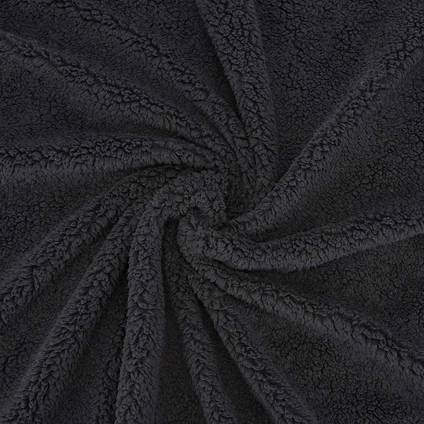 Double Layer Cuddly Plush Faux Sherpa Soft Fur Throw - 5 Colours