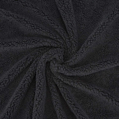 Double Layer Cuddly Plush Faux Sherpa Soft Fur Throw - 5 Colours