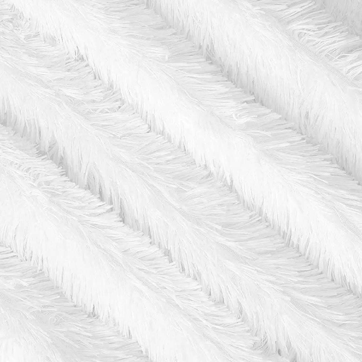 Double Layer Cuddly Plush Faux Sherpa Soft Fur Throw - 5 Colours