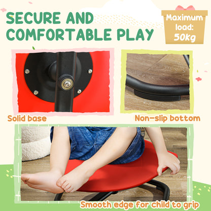 AIYAPLAY Spinning Sensory Chair for Autism - Red