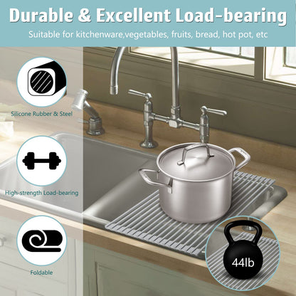 Roll Up Dish Drying Rack