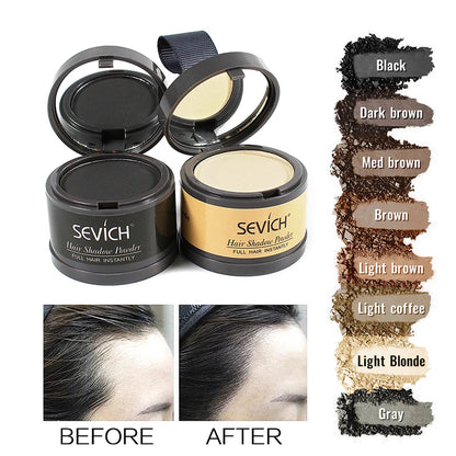 Sevich Hairline Powder – 4g Hair Concealer Shadow for Natural Hairline & Thinning Hair Coverage (Unisex)