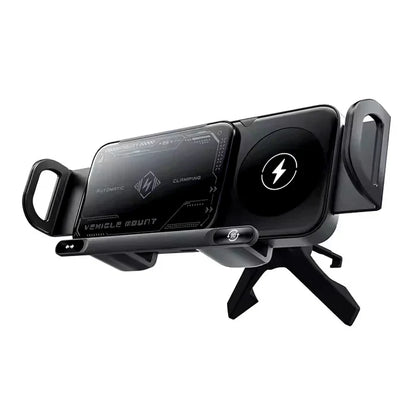 2-in-1 Fast Charging Smartphone/Tablet Car Holder