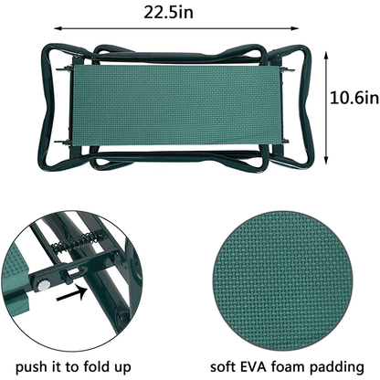 Garden Kneeler and Seat, Gardening Stool Kneeler, Kneeling Bench For Pad