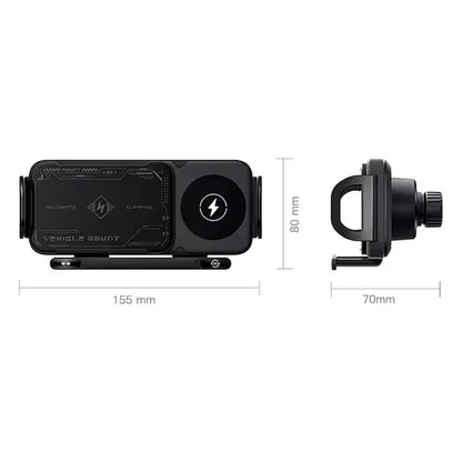 2-in-1 Fast Charging Smartphone/Tablet Car Holder