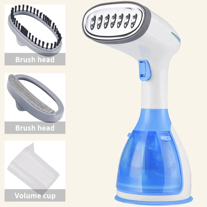 saengQ Handheld Garment Steamer – 1500W Portable Fabric Steamer with 280ml Tank & Fast Heat-Up for Clothes Ironing