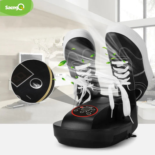 SaengQ Intelligent Electric Shoe Dryer – Ozone Sterilization & Adjustable Deodorizing Drying Machine