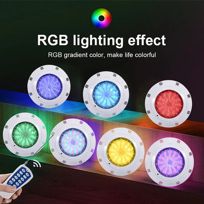 RGB LED Pool Light – Waterproof & Color Changing