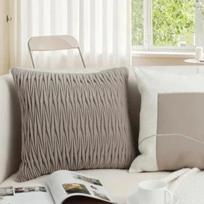 Modern Nordic Oatmeal Weave Stripe Luxury Cushion Cover - 3 Sizes