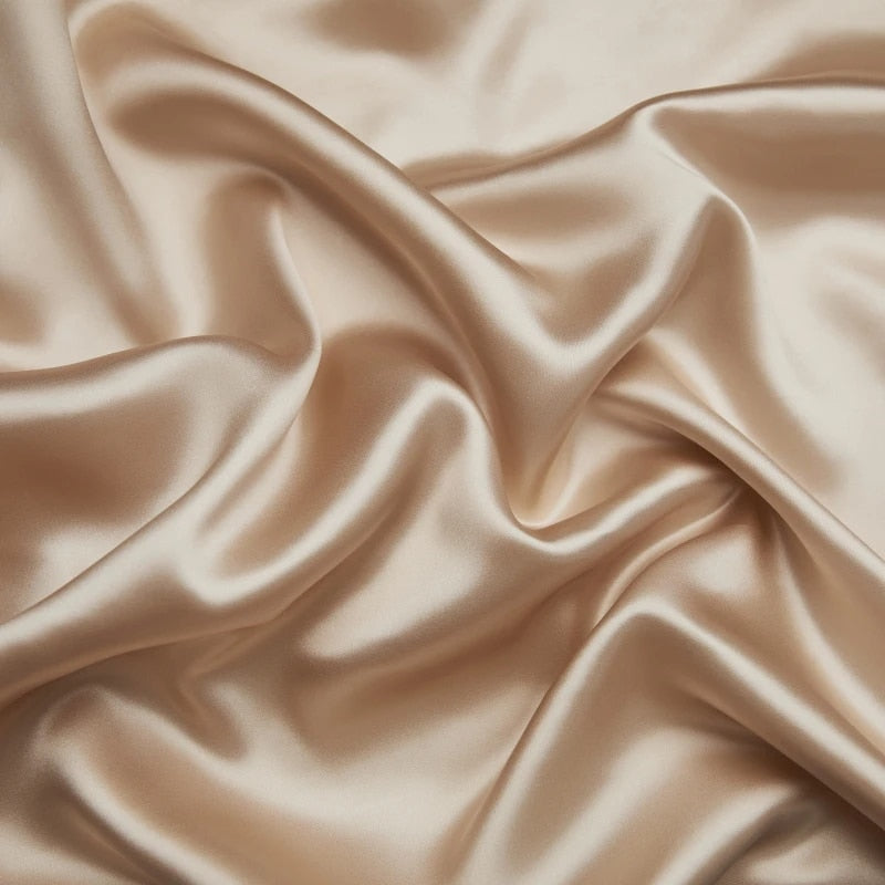 Natural 100% Mulberry Silk Pillowcase - White, Khaki, Silver, Grey & Blue
