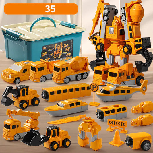 RoboCraft™ – Magnetic Robo Car Set