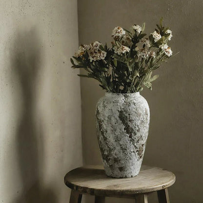Rustic Distressed Luxury Ceramic Vase - 3 Sizes