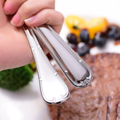 Selena Silver Luxury Cutlery Set