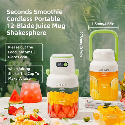 Rechargeable Portable Juicer