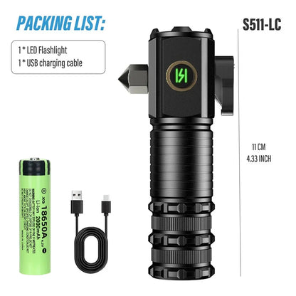 Multifunctional Powerful Super Bright Flashlight
