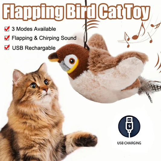 Flapping Bird Interactive Cat Toy