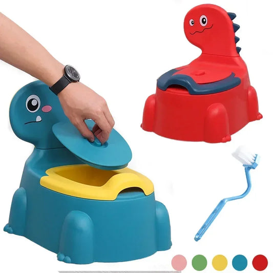 Cartoon Dinosaur Baby Potty – Thickened Toilet Training Seat for Boys & Girls